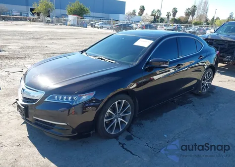 2015 Acura Tlx V6 Tech z USA, uszkodzony, nr VIN 19UUB2F56FA024396